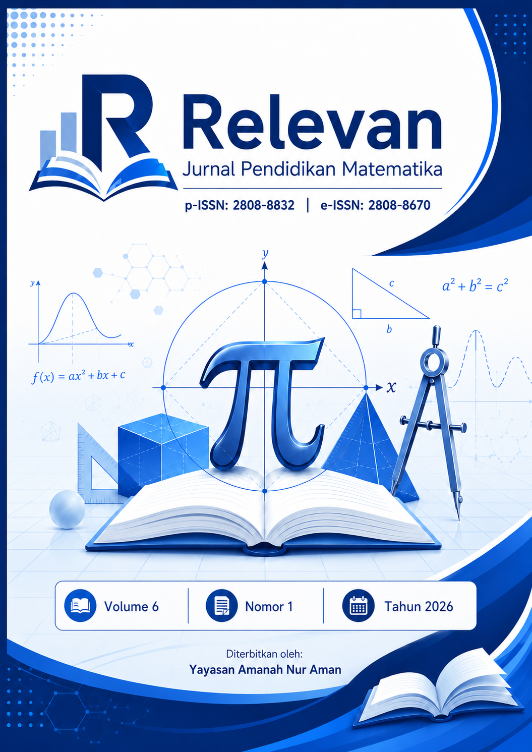 					Lihat Vol 6 No 1 (2026): Relevan : Jurnal Pendidikan Matematika
				